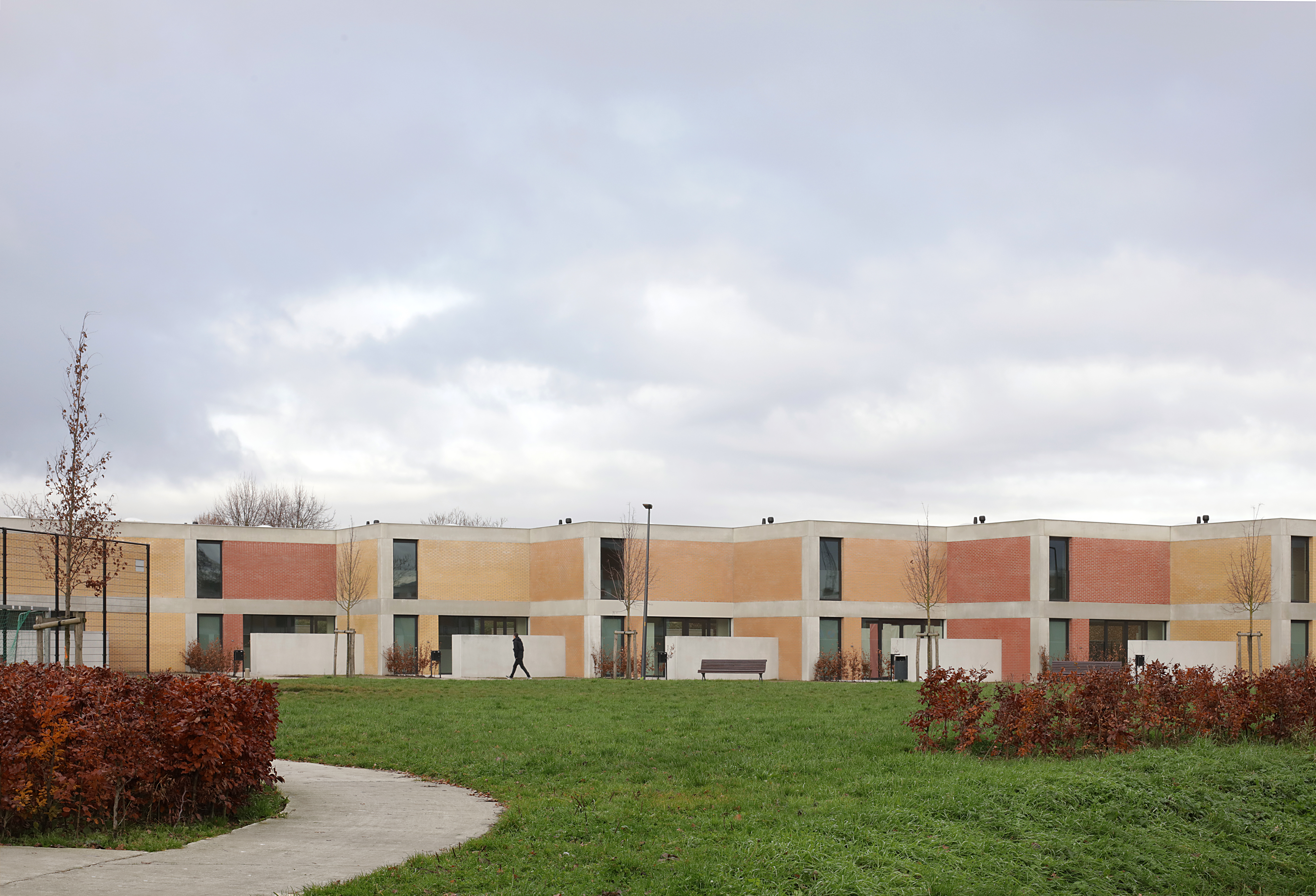 META architectuurbureau, Sociale woningen Bogerse Velden, Lier © Filip Dujardin