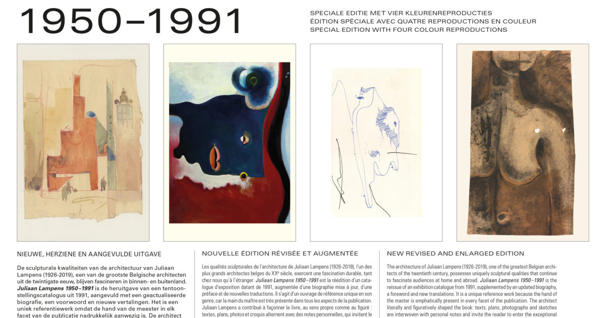 Juliaan Lampens 1950–1991. Special edition with four colour