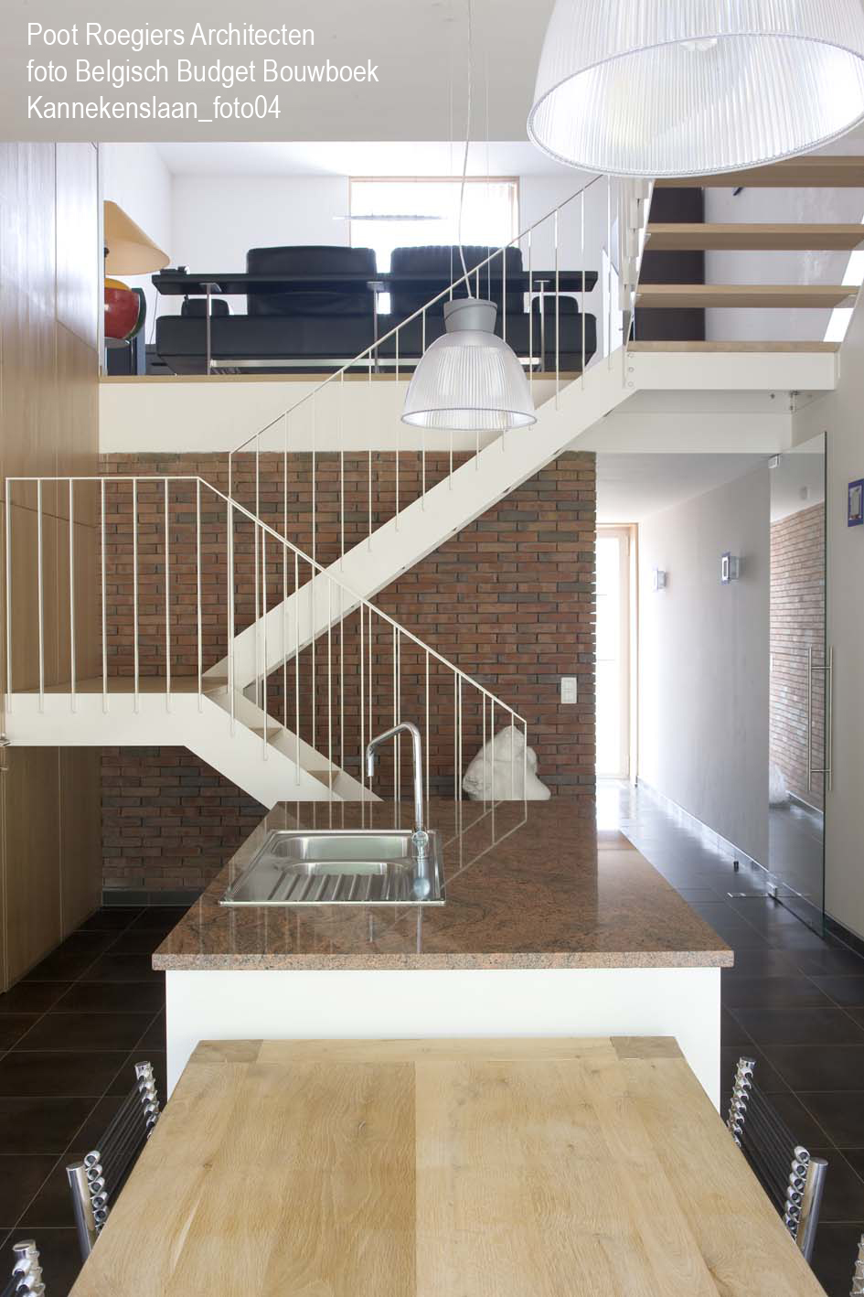 Nieuwbouw rijwoning, Kannekenslaan Ekeren, Poot architectuur © Poot architectuur